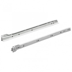 Coulisse pour tiroir à galets, HETTICH 20 kg L.40 cm - HETTICH