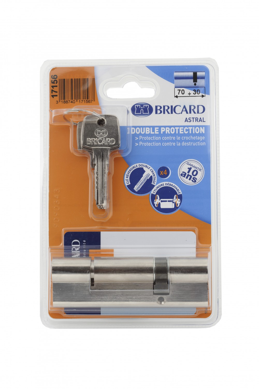 Vachette VIP A2P1* Cylinder With Disengageable Function