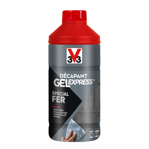 Décapant fer V33 Gel express, 1 l - V33