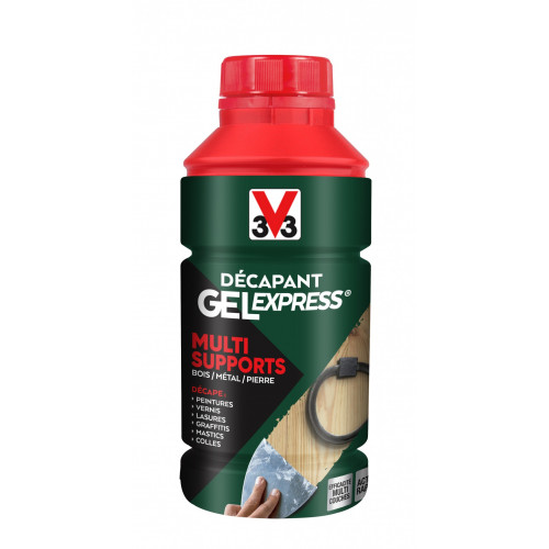 Décapant multisupport V33 Gel express, 0.5 l - V33