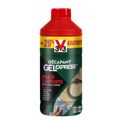 Décapant multisupport V33 Gel express, 1.2 l - V33