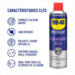Dégraissant vélo WD-40, 500 ml - WD-40