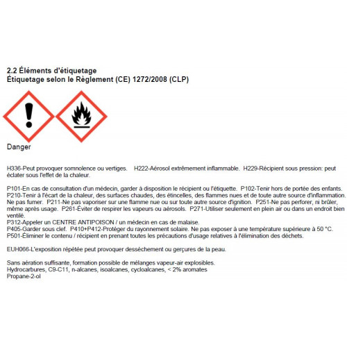 Dégraissant vélo WD-40, 500 ml - WD-40