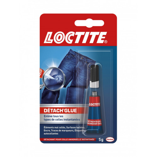 Détache-glue Super glue 3 detach'glue LOCTITE, 5 g - Loctite