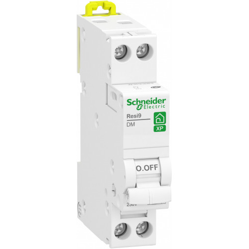 Disjoncteur phase + neutre Resi9 SCHNEIDER ELECTRIC 2 A - SCHNEIDER ELECTRIC