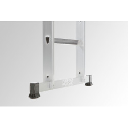 Echafaudage aluminium Hobbystep h3 hauteur de travail 3 m - HAILO