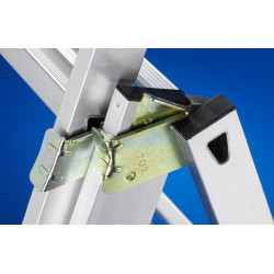 Echelle transformable aluminium HAILO 33 échelons H.6.82m - HAILO