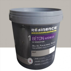 Enduit Béton RESINENCE, Gris galet 4kg - RESINENCE