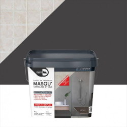 Enduit Masqu'carrelage et mur MAISON DECO, Béton, 9 kg de marque MAISON DECO, référence: B5831100