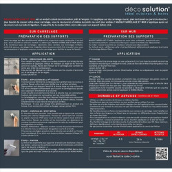 Enduit Masqu'carrelage et mur MAISON DECO, Béton, 9 kg - MAISON DECO