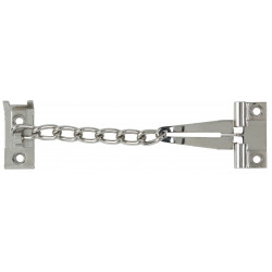 Entrebâilleur de porte acier gris, SOCONA Chain de marque SOCONA, référence: B5834500