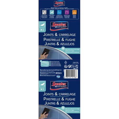 Eponge Joints et Ciment SPONTEX EXPERT - SPONTEX EXPERT