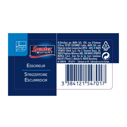 Essoreur plastique SPONTEX EXPERT - SPONTEX EXPERT