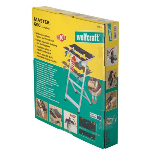 Etabli pliant WOLFCRAFT Master 600, 65 x 53 cm - WOLFCRAFT