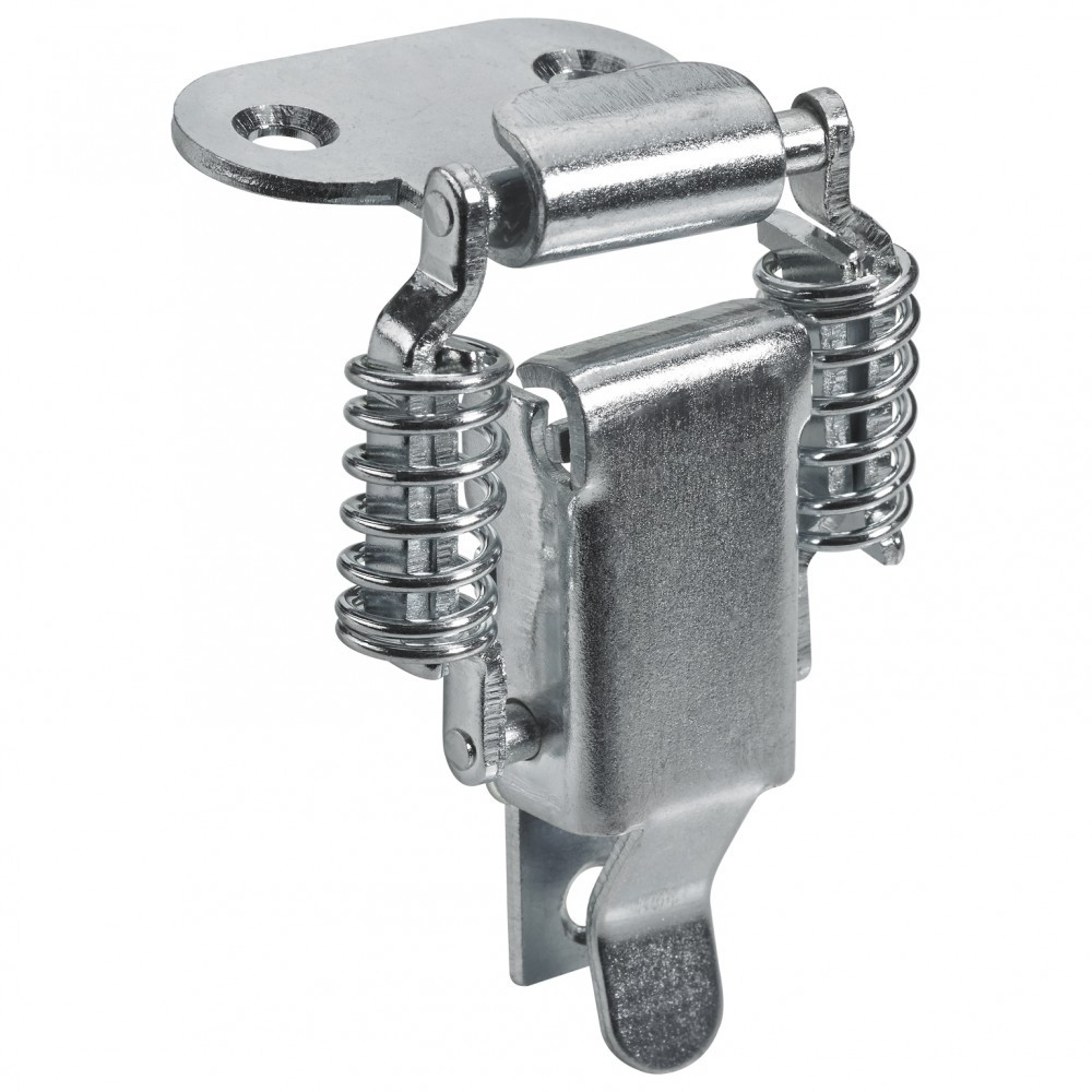 Fermoir à levier acier HETTICH, L.13 x l.78 mm