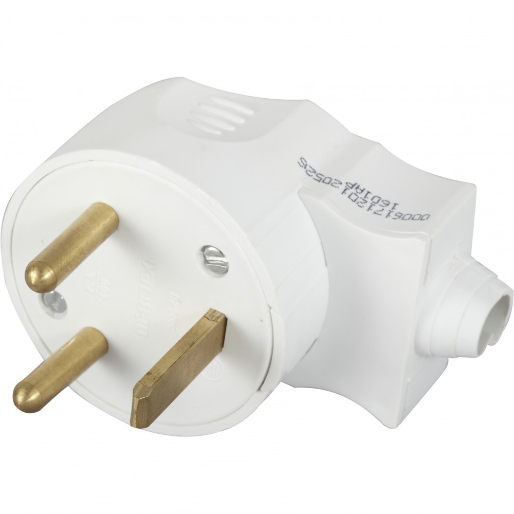 Fiche électrique mâle 2 pôles + 20. DEBFLEX - vue 2