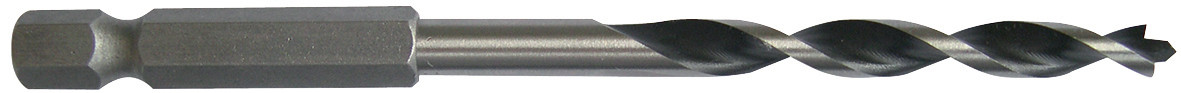 Foret 3 pointes héxagonal bois, Diam.4 mm TIVOLY