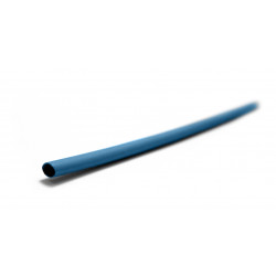 Gaine thermorétractable bleu, L.1 m, Diam.3.2 mm, ZENITECH - ZENITECH