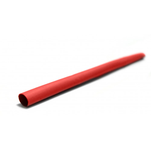 Gaine thermorétractable rouge, L.1 m, Diam.2.4 mm, ZENITECH - ZENITECH