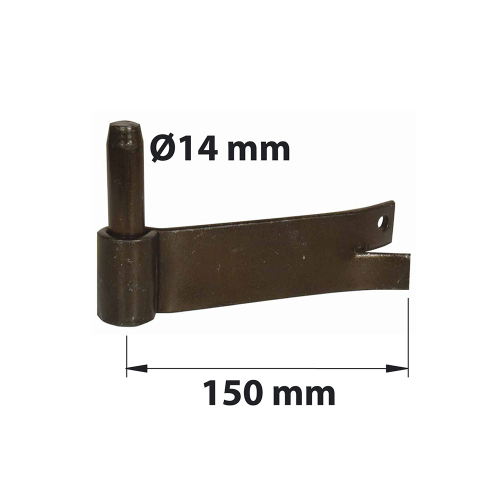 TORBEL Gond à sceller renforcé Diamètre x Longueur x Hauteur mm : 14x140x35 - vue 2