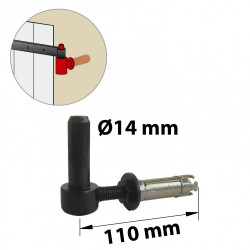 Gond acier prépeint, H.60x Diam.14 mm - AFBAT