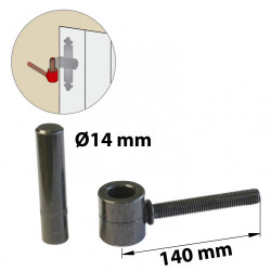 Gond chimique acier prépeint, H.80x Diam.14 mm - AFBAT