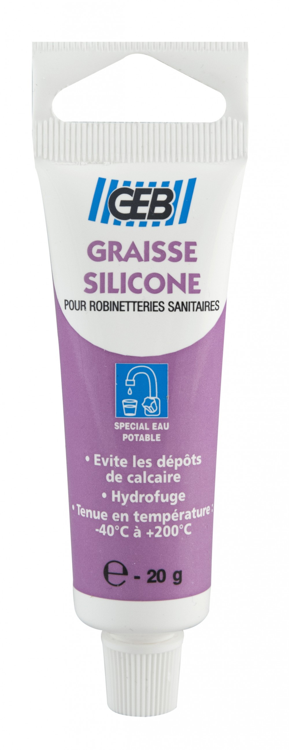 Graisse Calcique Rose GEB 600g - Neuf, Idéale Pour Mécanique Et Protection
