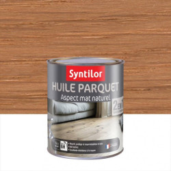 Huile parquet 2 en 1 SYNTILOR naturelle mat 1 l - SYNTILOR
