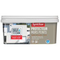 Imperméabilisant façade Protecteur murs peints self clean incolore 2,5L de marque SYNTILOR, référence: B5869700