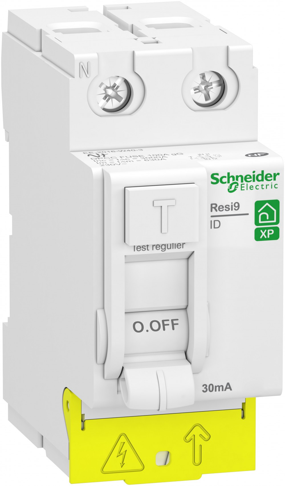 Interrupteur différentiel SCHNEIDER ELECTRIC, 30 mA 40 A A