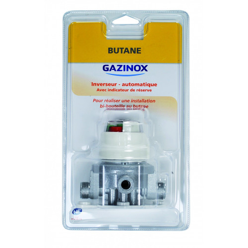 Inverseur automatique pour gaz butane 1ère détente, GAZINOX - GAZINOX