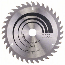 Lame bois coupe fine et nette BOSCH Scie circulaire 165 mm 36 dents de marque BOSCH PROFESSIONAL, référence: B5881600