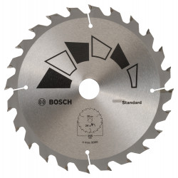 Lame coupe rapide et grossière BOSCH 165 mm 24 dents scie circulaire standard de marque BOSCH PROFESSIONAL, référence: B5883500