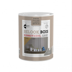 Lasure intérieurepoutre et lambris Relook bois MAISON DECO, sable satiné, 1 l - MAISON DECO