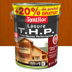 Lasure SYNTILOR Thp +20% 8 ans chêne clair satiné 6 l de marque SYNTILOR, référence: B5887700