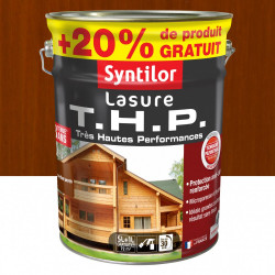 Lasure SYNTILOR Thp +20% 8 ans chêne moyen satiné 6 l de marque SYNTILOR, référence: B5887800