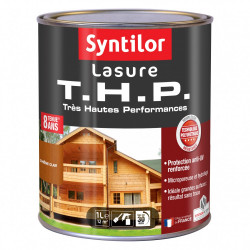 Lasure SYNTILOR Thp 8 ans chêne clair satiné 1 l - SYNTILOR