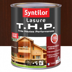 Lasure SYNTILOR Thp 8 ans chêne foncé satiné 1 l de marque SYNTILOR, référence: B5888500