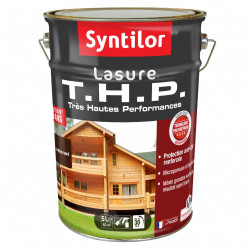 Lasure SYNTILOR Thp 8 ans chêne foncé satiné 5 l - SYNTILOR