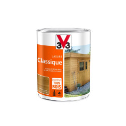 Lasure V33 Classique 4 ans chêne doré satiné 1 l - V33