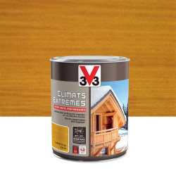 Lasure V33 Climats extrêmes® 12 ans chêne clair satiné 1 l - V33