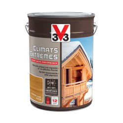 Lasure V33 Climats extrêmes® 12 ans chêne doré satiné 5 l - V33