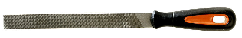 Lime Plate Bâtarde KS Tools 200 Mm - Pour Métal, Bois, Plastique - Manche Ergonomique Antidérapante