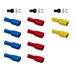 Lot de 10 cosses clips femelles ZENITECH de marque ZENITECH, référence: B5898800