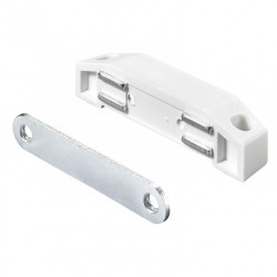 Lot de 2 aimants magnétiques plastique HETTICH, L.17.3 x l.75.0 mm de marque HETTICH, référence: B5908200