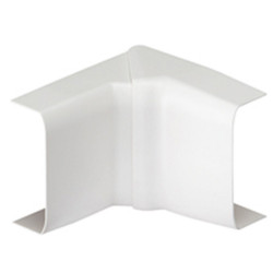 Lot de 2 angles intérieurs blanc pour moulure, H. 1.8 x P.1.8 cm de marque TEHALIT, référence: B5908800
