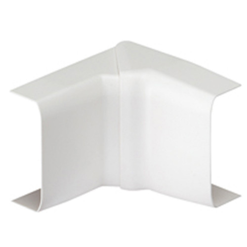Lot de 2 angles intérieurs blanc pour moulure, H. 1.8 x P.1.8 cm - TEHALIT