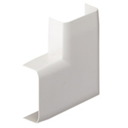 Lot de 2 angles plats blanc pour moulure, H. 3.4 x P.1.5 cm de marque TEHALIT, référence: B5909200