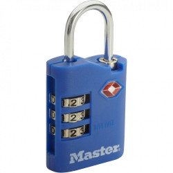 Lot de 2 cadenas à combinaison MASTER LOCK zinc, l.35 mm - MASTER LOCK