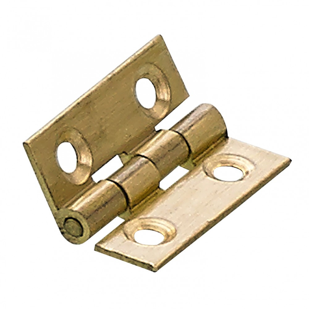 HETTICH Lot de 2 charnières universelles laiton pour meuble .25 x .19 mm - vue 2